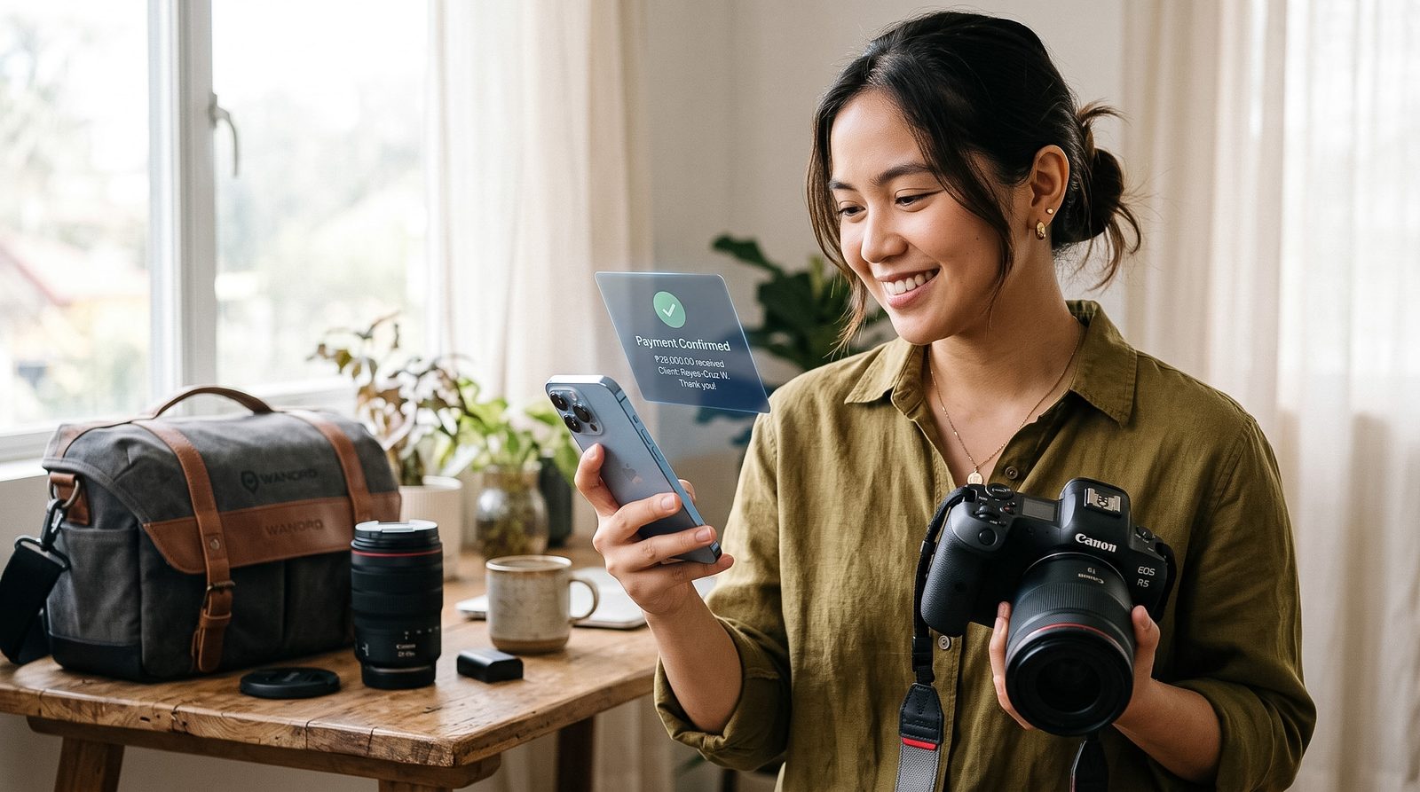 NextPay for collecting event photography balances before the shoot in the Philippines